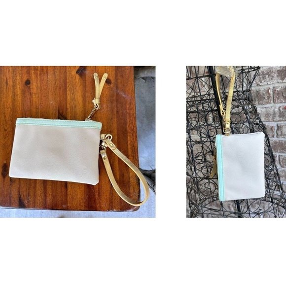 Spartina 449 Mermazing Mermaid Wristlet Zip Strap Rare Beach Vacation Is… - Picture 9 of 12